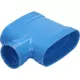 Wavin Ventiza T-Stück PVC oval 195x80 mm M/M/M