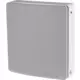 Econox Eco Pair Plus graue Abdeckplatte für dezentrale Lüftungsanlage mit WRG SG-ERV-150