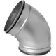 Wickelfalz Bogen 60° Ø 150mm