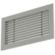 Aluminium-Stabgitter - mit Reibungsfedern - 300x100 mm - Eloxiertes Aluminium