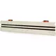 Ergovent rahmenloser Schlitzauslass 1050 mm mit Anschlussdurchmesser 90 mm - modular - 2 Schlitze