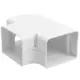 ClimaConnect T-Stück für Montageschacht 100 mm - RAL 9010