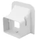 ClimaConnect Wandrosette für Montagekanal 75 mm - RAL 9010