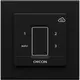 Abdeckung schwarz für Orcon CO₂ Unterputz-Kontrollsensor 15RF