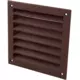 Außenwandgitter Aluminium 150x150 mm - RAL 8016