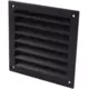 Außenwandgitter Aluminium 150x150 mm - RAL 9005