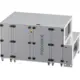 Maxivent WTW-Lüftungsgeräte mit Gegenstromwärmetauscher, 5000 m³/h, mit Warmwasserregister, horizontal links – PHE 5000 H WOJL T 01