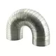 Lüftungsschlauch 80 mm Aluminium semi-flexibel (1,5 Meter)