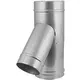 DW Durchmesser 350 mm (350/400) T-Stück T135 EW I316L/I304 (D0,5/0,6)