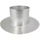 Dachplatte Ø 125 mm für WRG Dachdurchführung