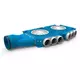 Vent-Axia Uniflexplus zusammengesetzter verrteiler 15 x Ø69mm mit horizontal Tülle Ø125mm