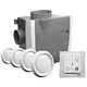 Vasco C400 Basic RF LE Paket 400 m³/h + Feuchtigkeitssensor + RFT-Steuerung + 4 Ventile
