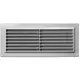 Lüftungsgitter rechteckig mit Grill Grau 130x300mm VR1330P