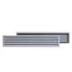 Lüftungsgitter Kunstoff 450x92 mm grau - VR459P