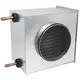 Warmwasserheizregister für Rundkanale- Ø150 - 7,67 kW