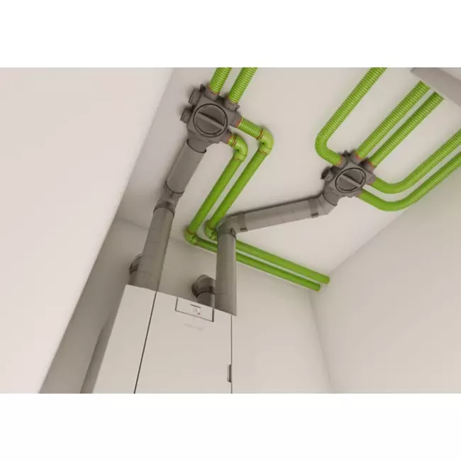 Ubbink Aerfoam 90-Grad-Biegung 160 mm