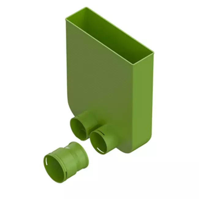 Ubbink Air Excellent 48C Adapter für Gitterroste