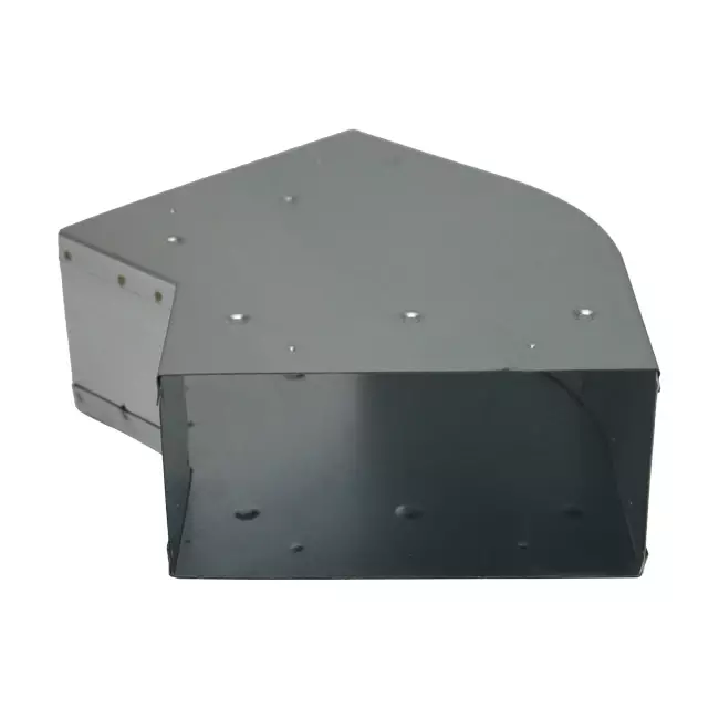 Biegung 45 Grad 170x80 mm horizontal für Kanalisation