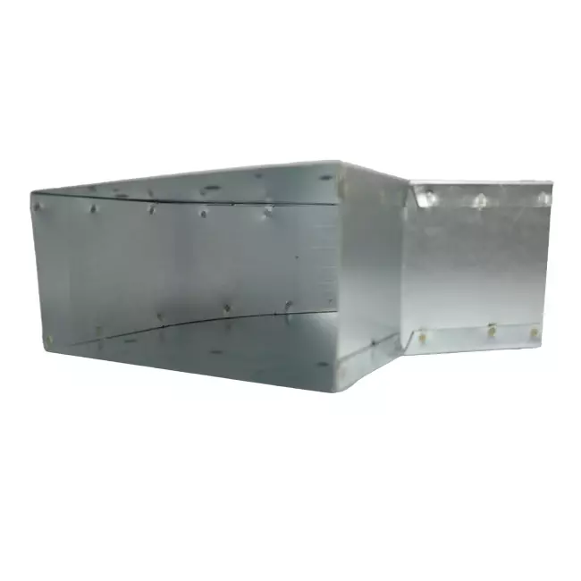 Biegung 45 Grad 170x80 mm horizontal für Kanalisation