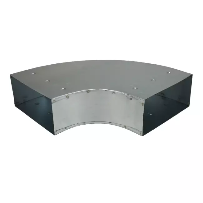 Biegung 90 Grad 170x80 mm waagerecht für Kanalisation