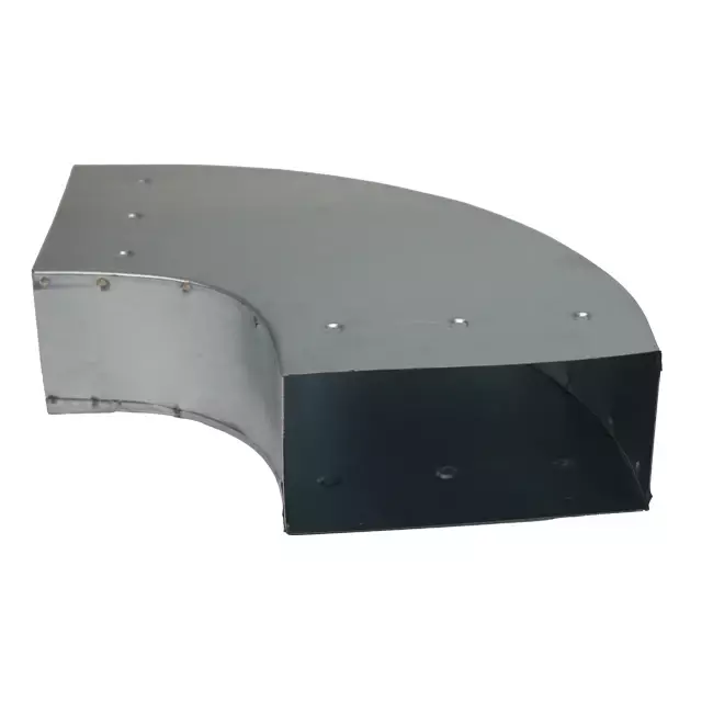 Biegung 90 Grad 170x80 mm waagerecht für Kanalisation