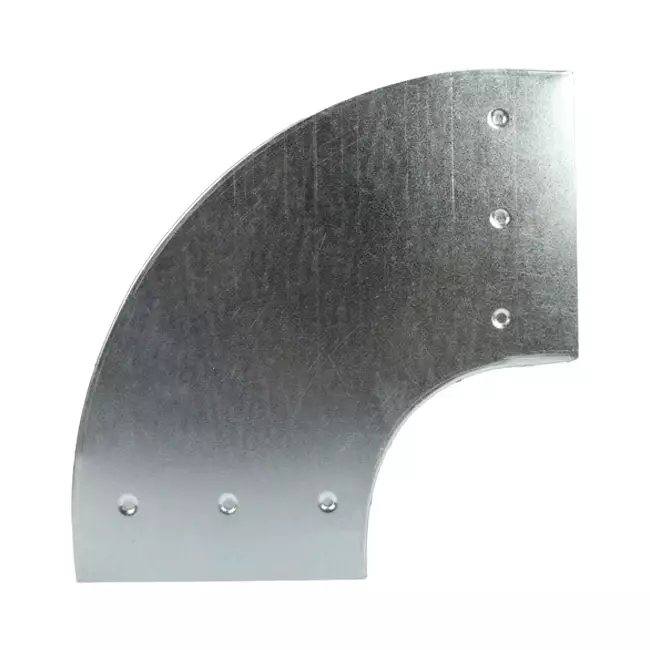 Biegung 90 Grad 170x80 mm waagerecht für Kanalisation