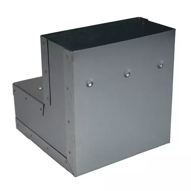 Biegung 90 Grad 170x80 mm vertikal für Gießrinne
