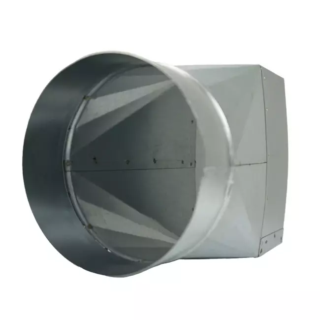 Adapter 170x80 mm auf 160 mm Durchmesser für Rohrleitungen