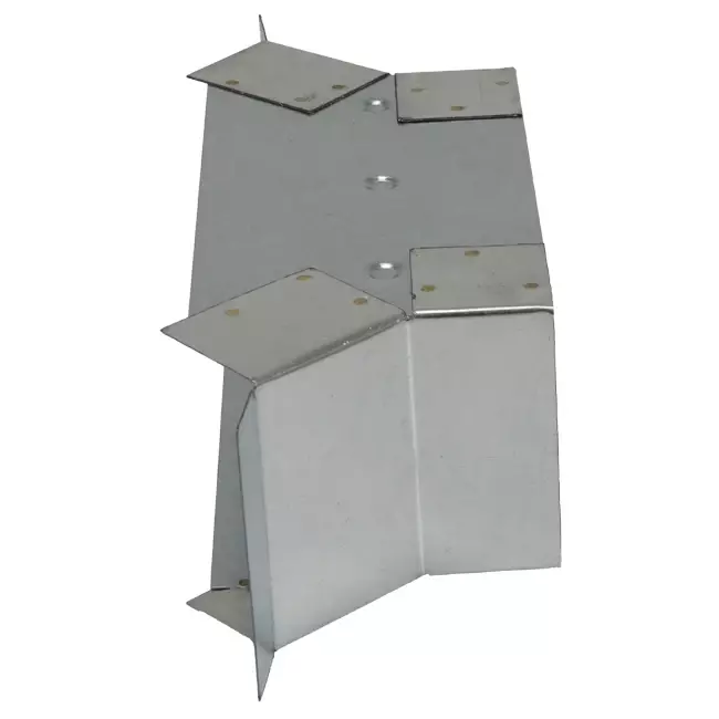 Seitenanschluss 170x80 mm für Abgasrohr