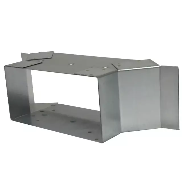 Seitenanschluss 170x80 mm für Abgasrohr