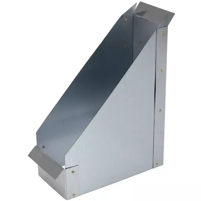 Seitlicher Anschluss 170x80 mm 45 Grad für Rohrleitungen