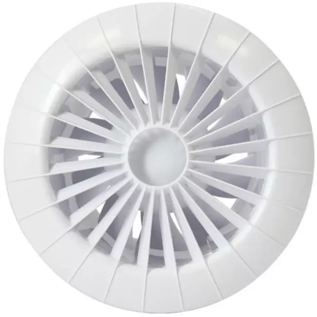 Badlüfter Ø120mm rund - weiß - aRid 120 BB