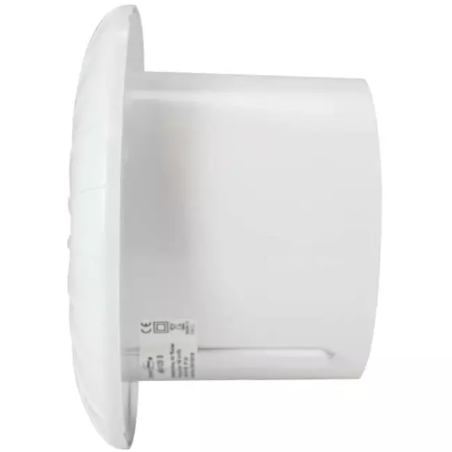Badlüfter Ø120mm rund - weiß - aRid 120 BB