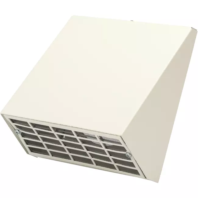 Abdeckung HRU Wall Ø100 - RAL9010