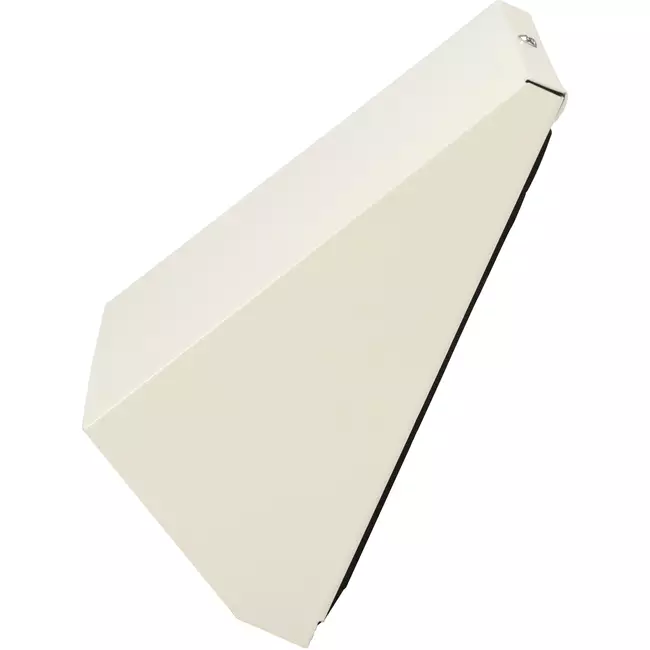 Abdeckung HRU Wall Ø100 - RAL9010