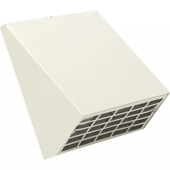 Abdeckung HRU Wall Ø100 - RAL9010