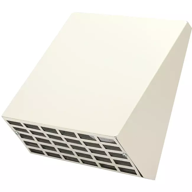 Abdeckung HRU Wall Ø150 - RAL9010