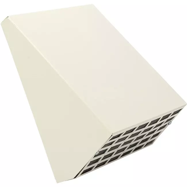 Abdeckung HRU Wall Ø150 - RAL9010