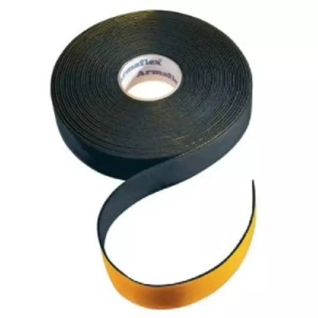 Neutrales Isolierband 50mm -  Länge 15 Meter -Schwartz