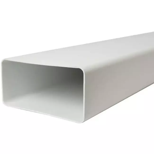 Flachkanal Kunststoff 110x55 (1 Meter) K-1