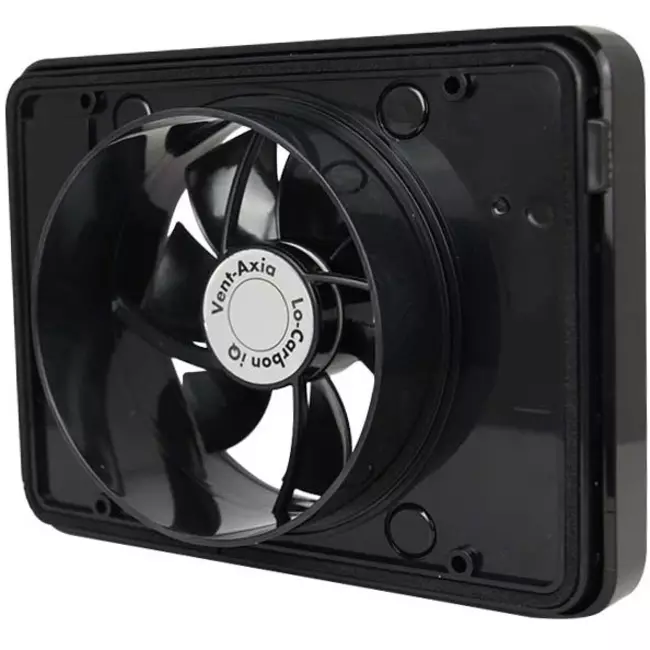 Vent-Axia Badlüfter Lo-Carbon iQ SCHWARZ 100-125mm