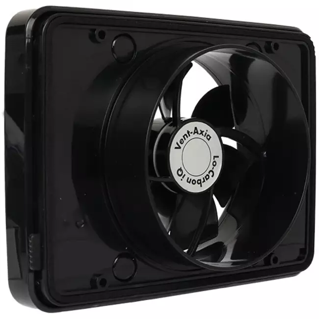 Vent-Axia Badlüfter Lo-Carbon iQ SCHWARZ 100-125mm