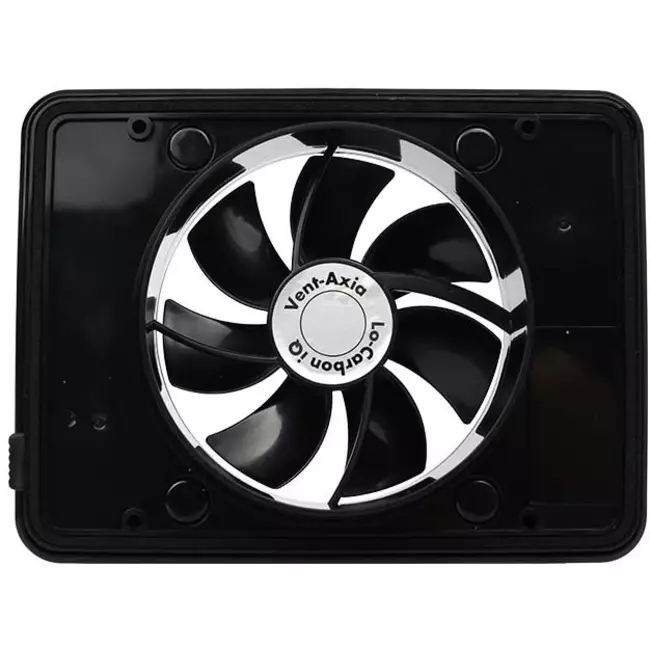 Vent-Axia Badlüfter Lo-Carbon iQ SCHWARZ 100-125mm