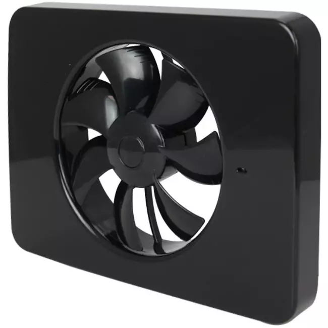 Vent-Axia Badlüfter Lo-Carbon iQ SCHWARZ 100-125mm