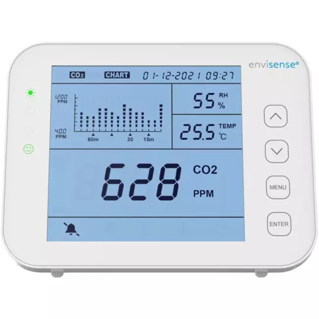 EnviSense CO2-Messgerät mit Ampel - CO2 smart