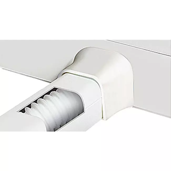 Climaplus-Klimakanal Kanalverbinder 3530 RAL 9010 WEISS