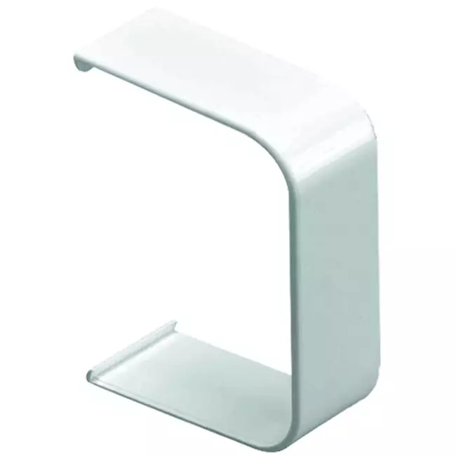 Climaplus Klimakanal Verbindungsstück 125x75mm RAL 9010 WEISS