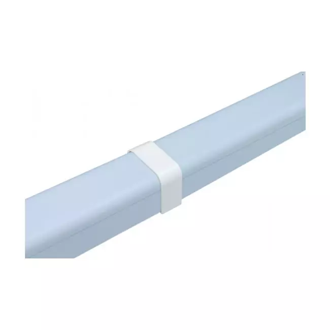 Climaplus Klimakanal Verbindungsstück 125x75mm RAL 9010 WEISS
