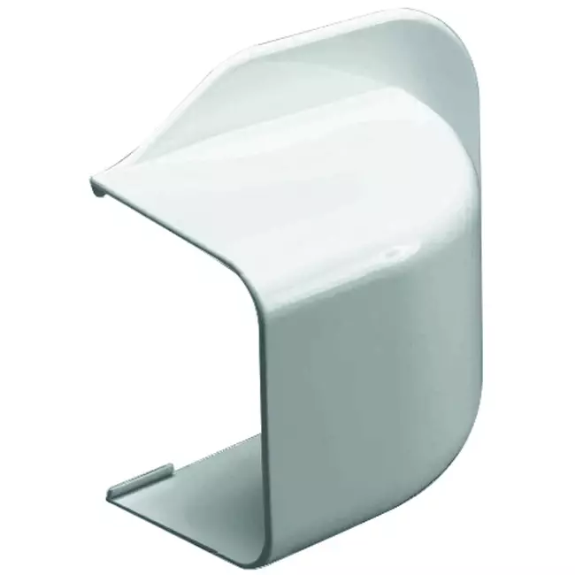 Climaplus Klimakanal Wandkappe 125x75mm RAL 9010 WEISS