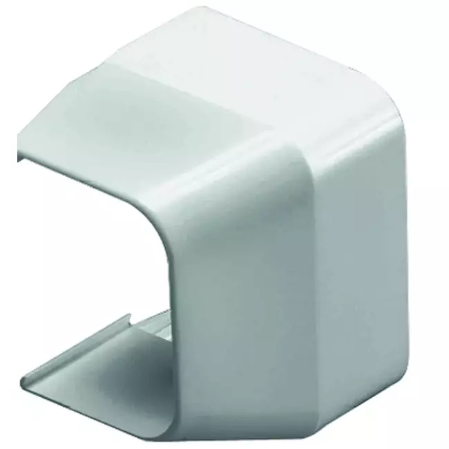 Climaplus Klimakanal Reduzierstück von 125x75 auf 90x65mm RAL9010 WEISS